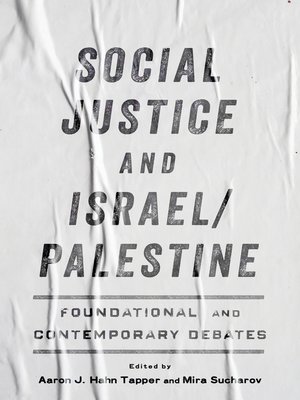 cover image of Social Justice and Israel/Palestine